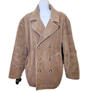 Jackpot by Carli Gry Wildberries Corduroy Jacket Brown Danish Field Coat Size 1‎